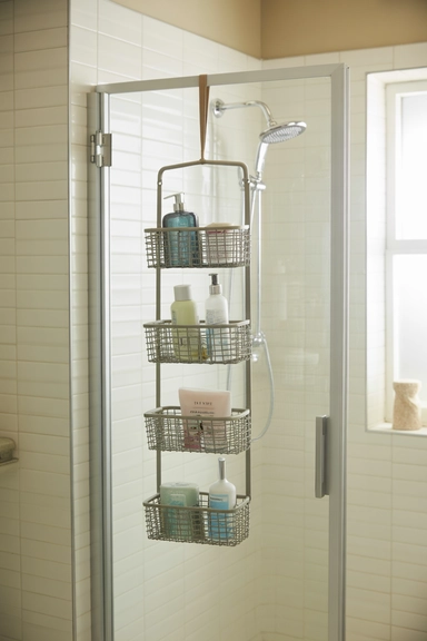 Over-the-Door Shower Organizer for Extra Capacity
