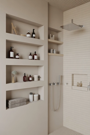 Slim Tower Shelves for Narrow Gaps