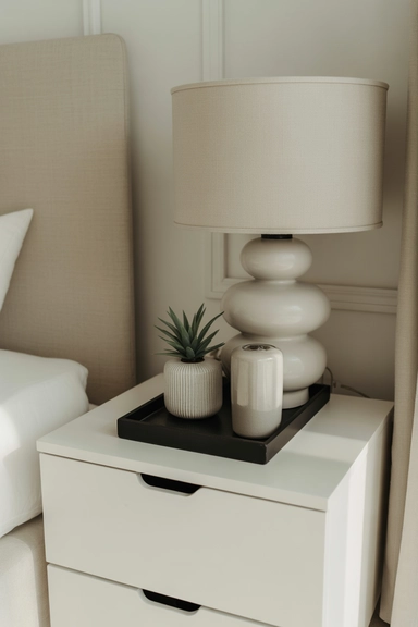 Use Color-Based Styling to Keep the Nightstand Cohesive
