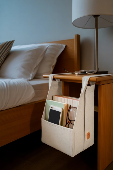 22 Amazon Home Organization Finds for Small Spaces 16 Bedside Caddies That Replace Overcrowded Nightstands