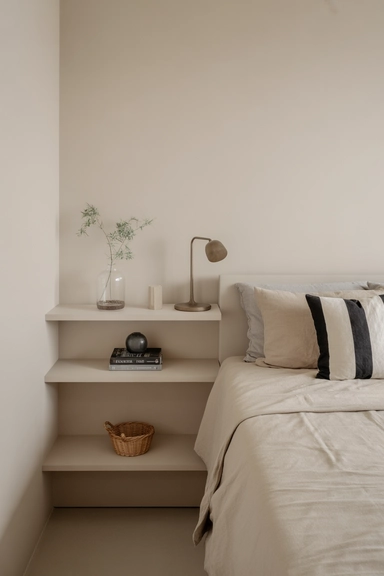 Ceiling-Mounted Hanging Storage for Rarely Used Items