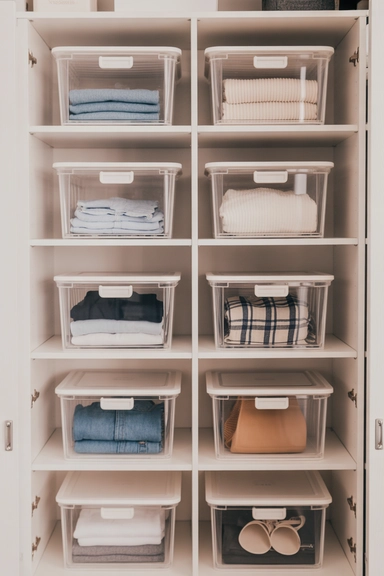 Clear Storage Boxes That Keep Everything Visible