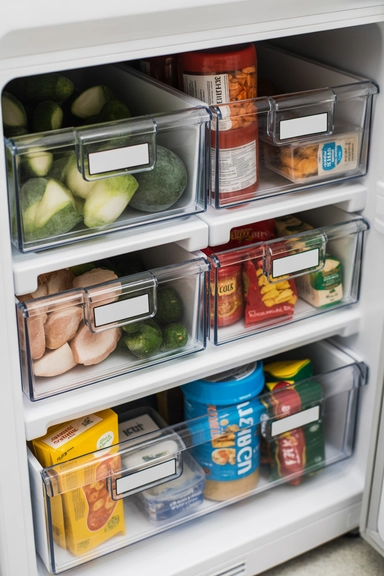 Freezer Bins That Keep Food Visible and Usable