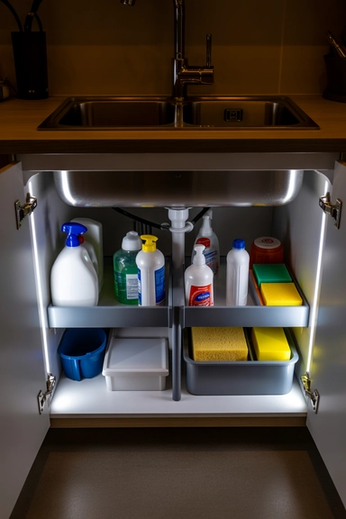 Under-Sink Lighting That Improves Visibility