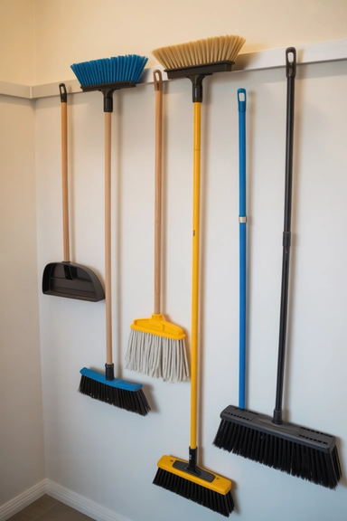 Staggered Hanging for Better Space Use