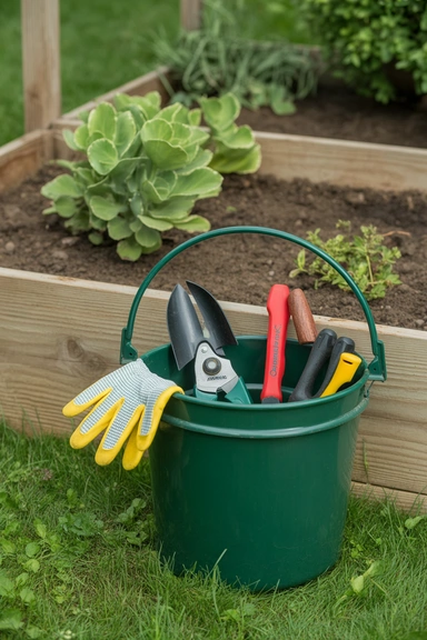 23 Garden Tool Organization Ideas for Garage and Shed Storage 18 Use Bucket Storage for Grab-and-Go Tools