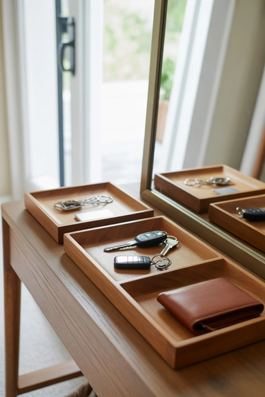 Drop Zone Trays That Catch Keys and Small Essentials