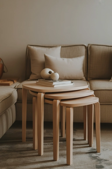 25 Small Living Room Storage Ideas That Reduce Visual Clutter 18 Nesting Tables That Expand Only When Needed