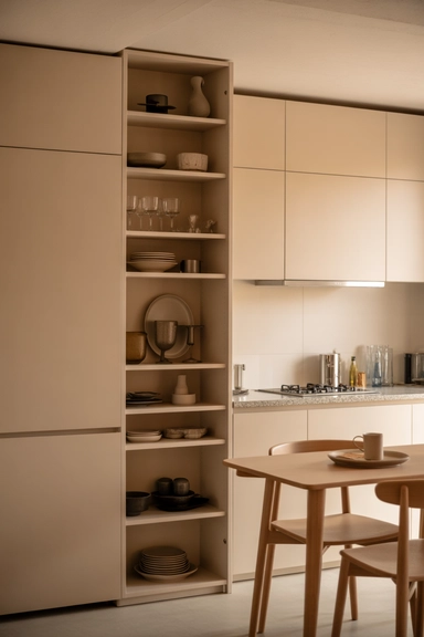 21 Small Dining Room Storage Ideas That Maximize Space 19 Built-In Storage Around the Dining Table