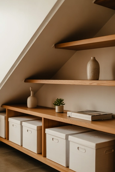 21 Under Stairs Storage Ideas That Turn Dead Space Useful 19 Display Shelving With Controlled Styling