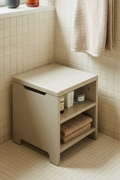 21 Small Bathroom Storage Ideas for Tiny Spaces That Work 20 Foldable Storage Stools With Hidden Compartments