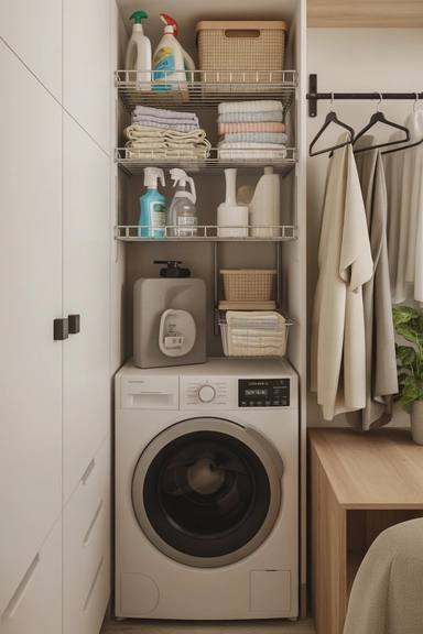 Defined Kitchen Zones That Prevent Surface Clutter