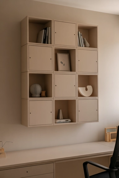 EKET Modular Boxes for Controlled Wall Storage