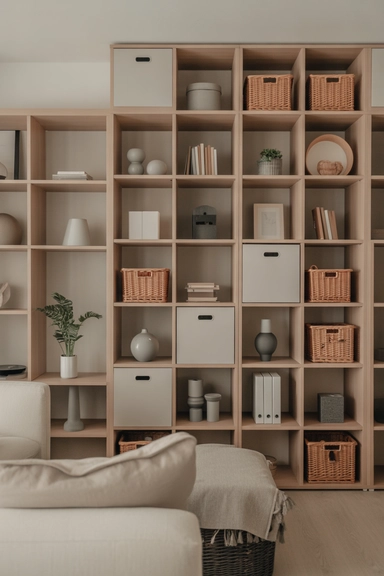 Minimalist Cube Storage for Small Apartments