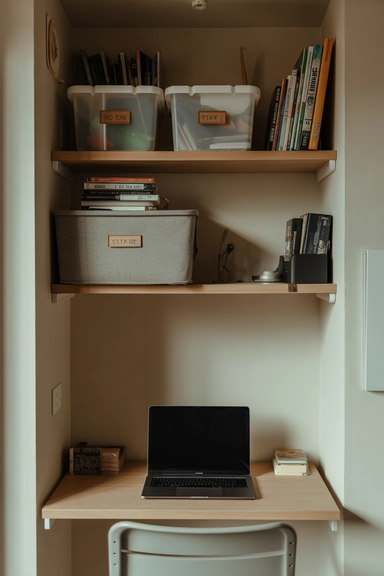 22 Desk Organization Ideas for Small Spaces That Stay Tidy 3 Establish Clear Surface Zones for Daily Work