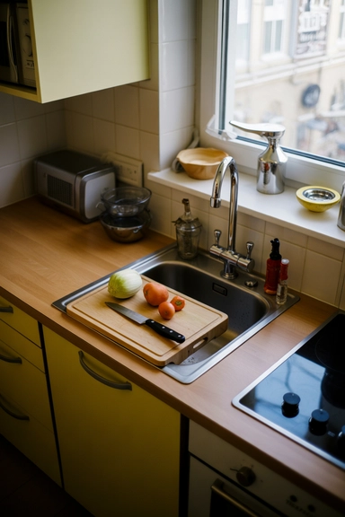 Sink Covers That Create Temporary Prep Space