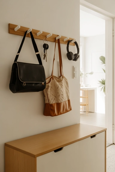 22 Amazon Home Organization Finds for Small Spaces 21 Adhesive Wall Hooks That Capture Frequently Used Items