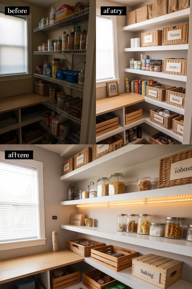 Budget-Friendly Small Pantry Makeovers