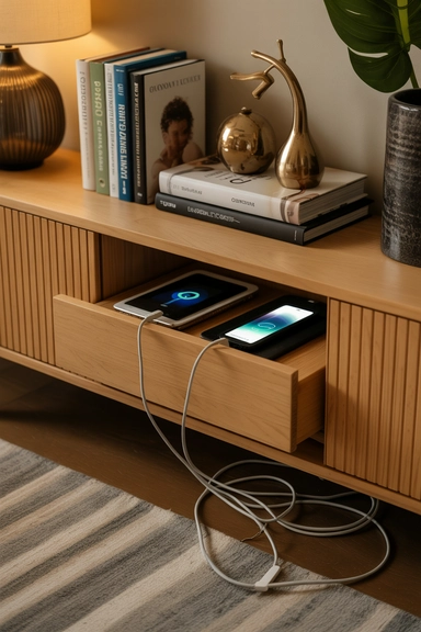Decorative Console Charging Stations That Blend With Decor