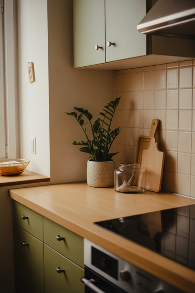 Minimal Decor Zones That Keep Counters Visually Calm
