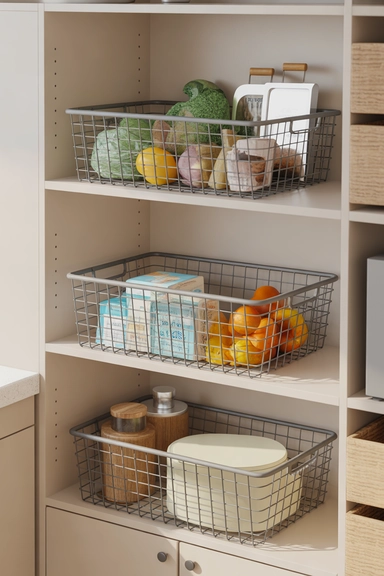 23 Under $20 Kitchen Organizer Ideas for Small Kitchens 21 Multi-Use Storage Baskets for Flexible Organization