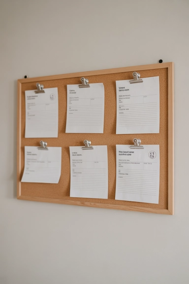 22 Family Command Center Ideas That Organize Daily Life 21 Rotating School and Activity Paper Display