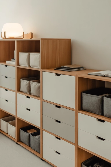 Home Office Storage Ideas That Keep Workspaces Clear 22 Use Modular Storage That Adapts Over Time