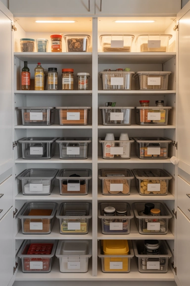 Consistent Reset Systems That Keep the Cabinet Organized