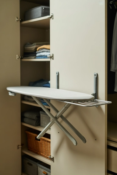 Install a Fold-Down Ironing Board