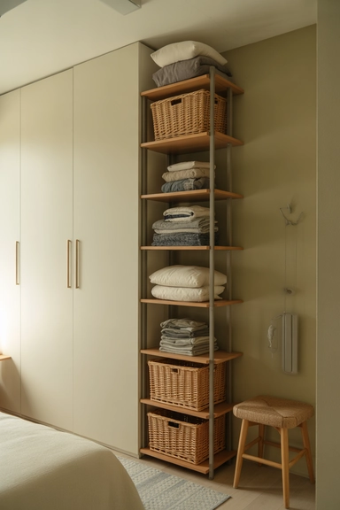 Tall Storage Towers That Use Narrow Vertical Space
