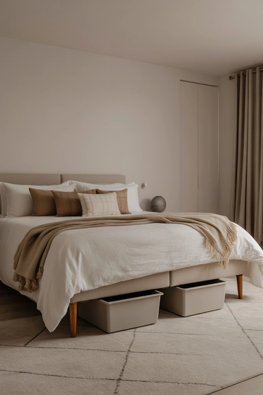 Create Hidden Storage for Small Bedrooms