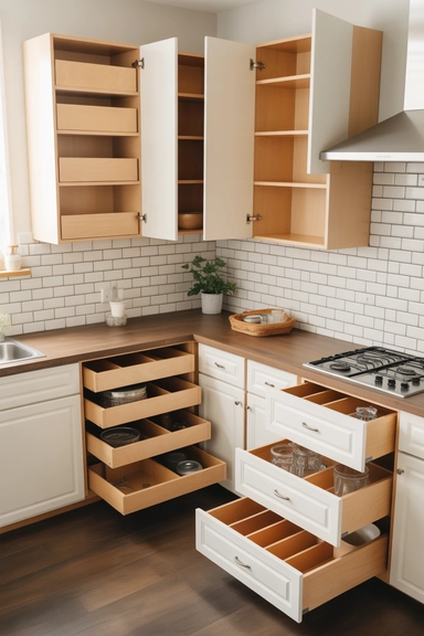 22 Amazon Kitchen Cabinet Organizer Ideas for Homes 22 All-in-One Amazon Cabinet Organizers for Whole Kitchens