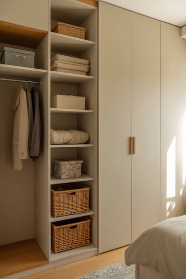 22. Bedside Wall Niches That Replace Bulky Tables