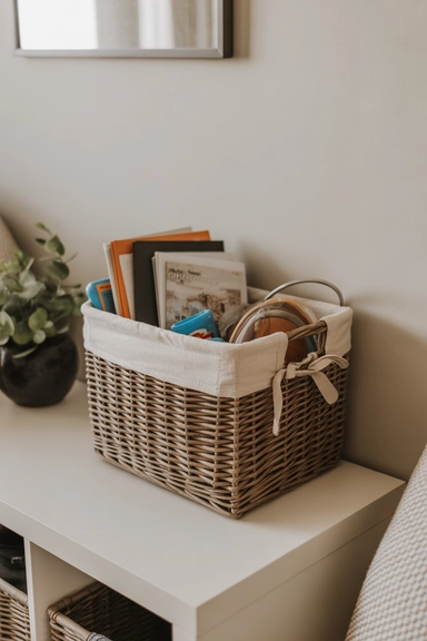 Multi-Room Catch-All Baskets That Keep Clutter From Spreading