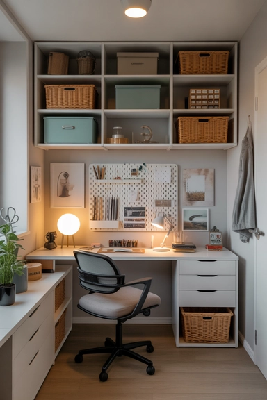 23 Hobby Room Design Ideas for Small Spaces That Maximize Every Inch 24 Maintain Visual Calm So the Space Stays Inviting
