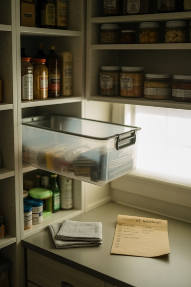  Create a Simple Pantry Reset Routine