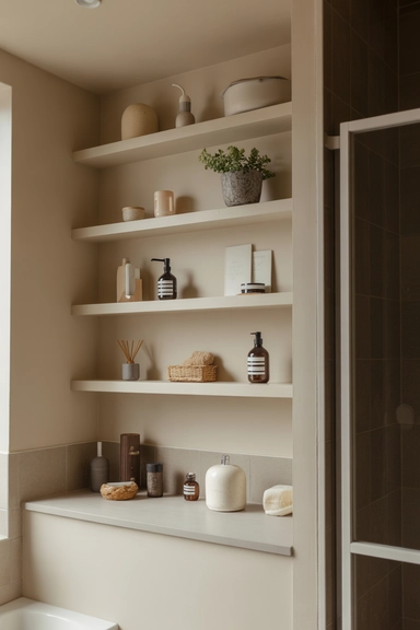 Minimal Shelf Styling That Prevents Overcrowding