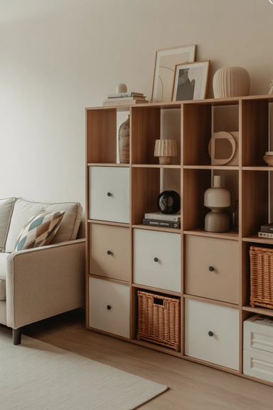 25 Small Living Room Storage Ideas That Reduce Visual Clutter 25 Modular Storage Cubes That Adapt to Layout Changes