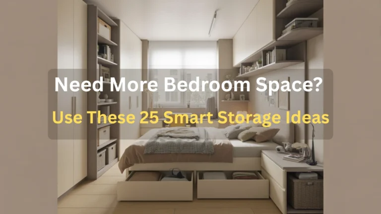 Small Bedroom Storage Ideas