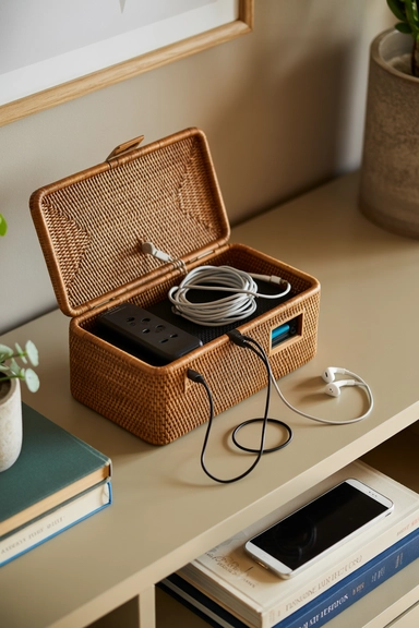 Decorative Charging Boxes That Conceal Power Strips