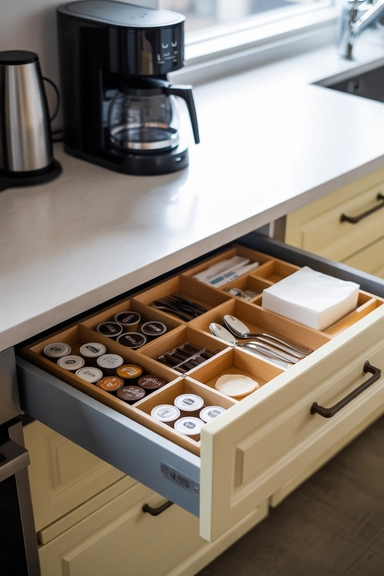 Drawer Storage for Pods and Tools