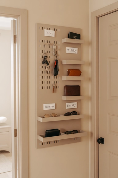 22 Family Command Center Ideas That Organize Daily Life 4 Key and Essentials Drop Zone