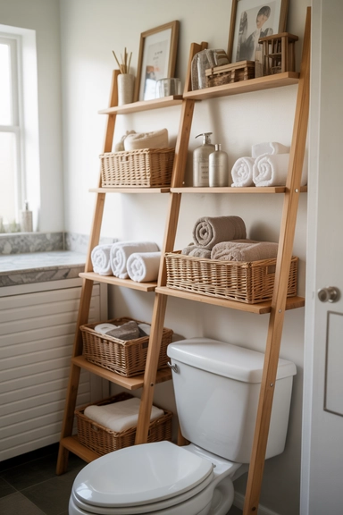 Ladder Shelf Units for Flexible Storage