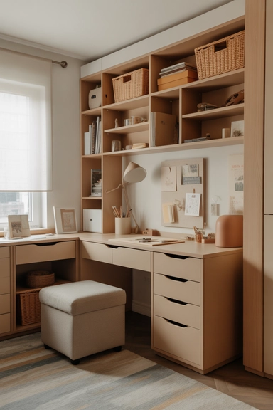 23 Hobby Room Design Ideas for Small Spaces That Maximize Every Inch 4 Choose Furniture That Serves More Than One Purpose