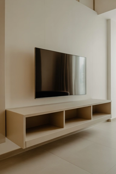 21 TV Stand Storage Ideas That Hide Everyday Mess 5 Floating TV Consoles That Keep Floors Clear