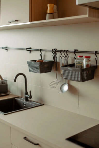 IKEA Rail Systems for Counter Walls