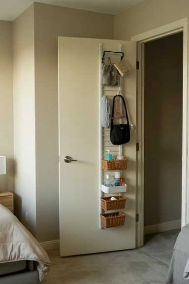 Over-Door Organizers for Vertical Expansion