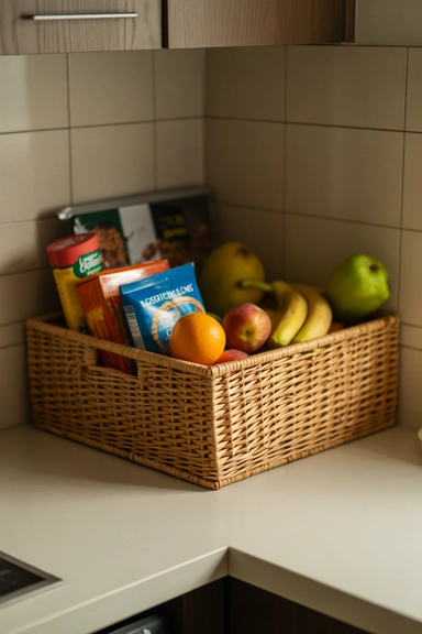 Basket Zones for Produce and Snacks