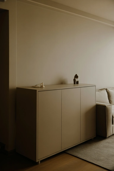 25 Small Living Room Storage Ideas That Reduce Visual Clutter 6 Closed Cabinets That Hide Everyday Visual Noise
