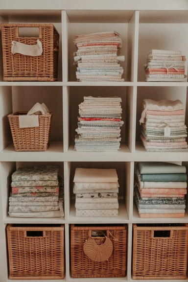 IKEA Cube Systems for Modular Fabric Storage